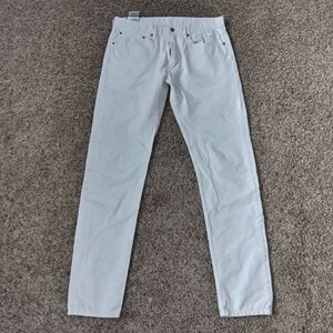 Levi's 512 White Jeans Mens/Women's 34/36